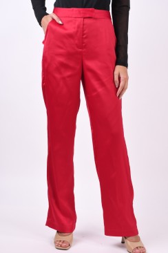 Pantaloni Dama Jjxx Jxmary Satin Hw Noos Cerise